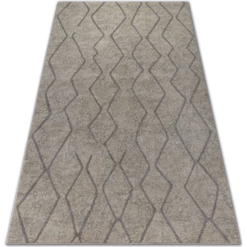 Tapis Tapis SOFT 8050 ZIGZAG BOHO crème / 120x170 cm - Rugsx - Modalova