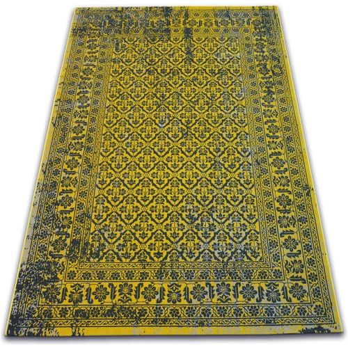 Tapis Tapis Vintage Fleurs 22209/025 jaune 200x290 cm - Rugsx - Modalova