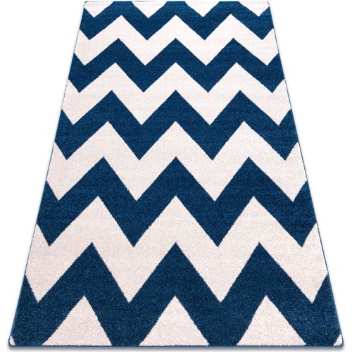 Tapis Tapis SKETCH - FA66 bleu et blanc 140x190 cm - Rugsx - Modalova