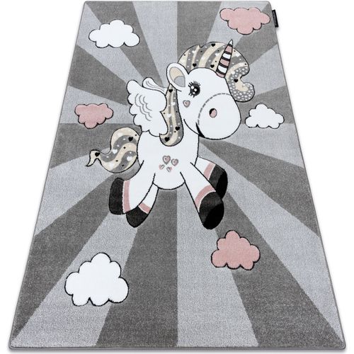 Tapis Tapis PETIT UNICORN LICORNE gris 160x220 cm - Rugsx - Modalova