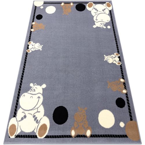 Tapis Tapis BCF FLASH Hippo 3993 - Hippopotame 160x220 cm - Rugsx - Modalova