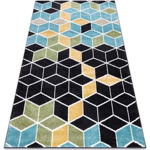 Tapis Tapis POLI 9139A Cube 3D noir / 160x220 cm - Rugsx - Modalova