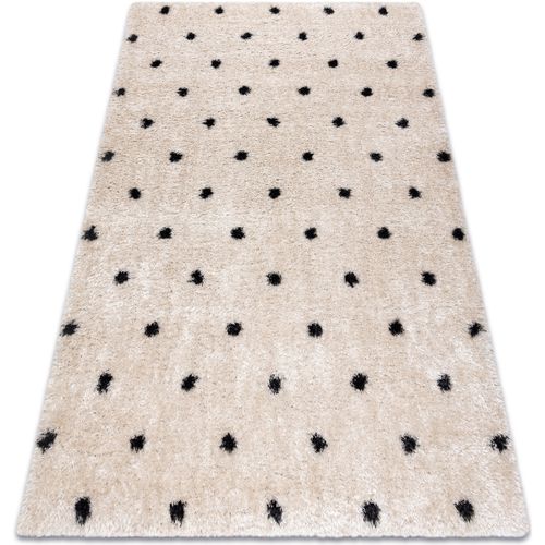 Tapis Tapis FLUFFY 2370 shaggy points - crème 160x220 cm - Rugsx - Modalova