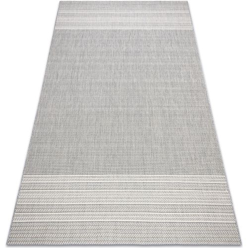 Tapis Tapis SIZAL FLAT 48829637 chevrons gris 80x150 cm - Rugsx - Modalova