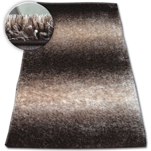 Tapis Tapis Shaggy SPACE 3D B315 marron 80x150 cm - Rugsx - Modalova