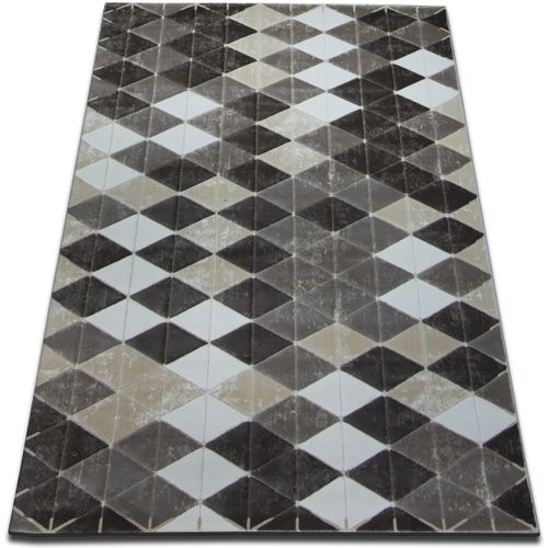 Tapis Tapis ACRYLIQUE YAZZ 7660 Beige Foncé/Marron 133x190 cm - Rugsx - Modalova