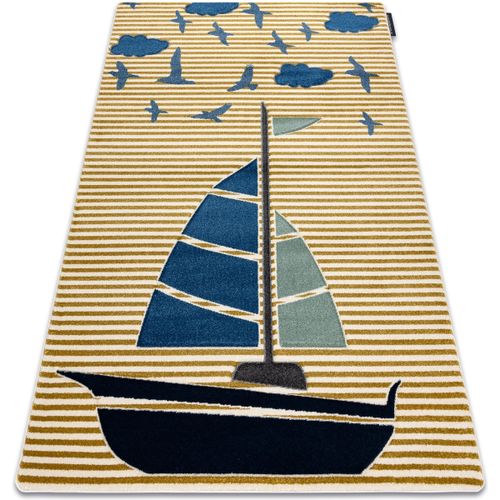 Tapis Tapis PETIT SAIL bateau, voilier or 180x270 cm - Rugsx - Modalova