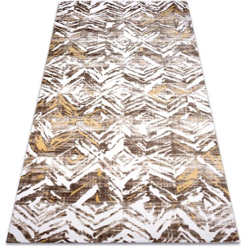 Tapis Tapis ACRYLIQUE DIZAYN 121 beige / jaune 80x300 cm - Rugsx - Modalova