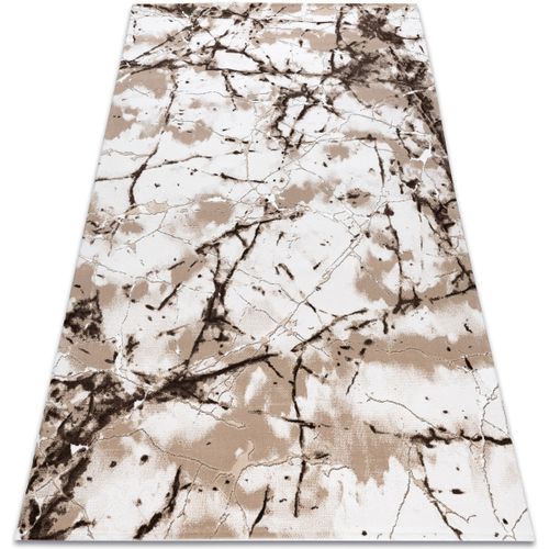 Tapis Tapis ACRYLIQUE VALENCIA 035 Marbre Ivoire / 80x150 cm - Rugsx - Modalova