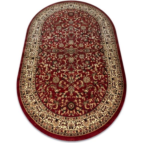 Tapis Tapis ROYAL ADR ovale modèle 1745 bordeaux 150x250 cm - Rugsx - Modalova