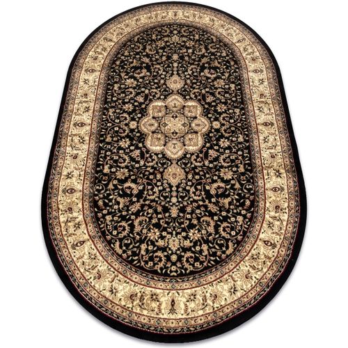 Tapis Tapis ROYAL ADR ovale modèle 521 noir 150x250 cm - Rugsx - Modalova