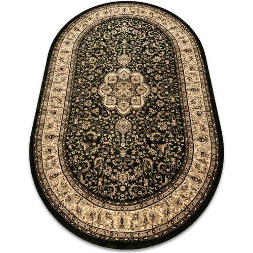 Tapis Tapis ROYAL ADR ovale modèle 521 vert 150x250 cm - Rugsx - Modalova