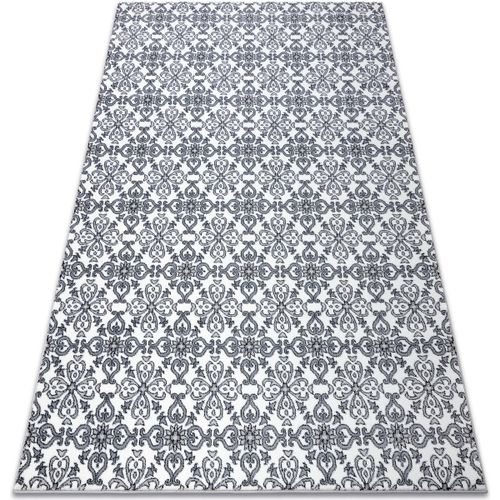 Tapis Tapis ARGENT - W4949 Fleurs blanc / 160x220 cm - Rugsx - Modalova
