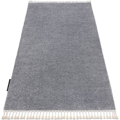 Tapis Tapis BERBER 9000 gris clair Franges berbère 140x190 cm - Rugsx - Modalova