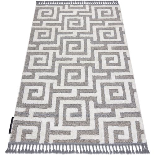 Tapis Tapis MAROC P655 labyrinthe, grec gris / 180x270 cm - Rugsx - Modalova