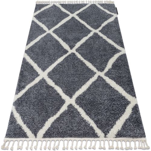 Tapis Tapis BERBER CROSS B5950 gris et blanc 120x170 cm - Rugsx - Modalova