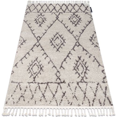 Tapis Tapis BERBER FEZ G0535 crème et marron 140x190 cm - Rugsx - Modalova