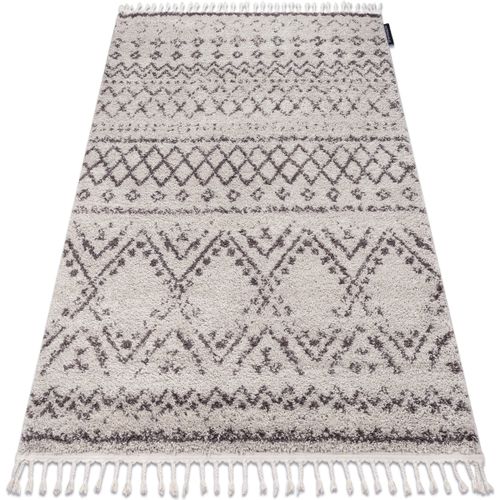 Tapis Tapis BERBER RABAT G0526 crème et marron 140x190 cm - Rugsx - Modalova