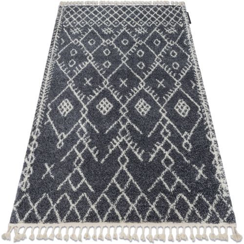 Tapis Tapis BERBER TANGER B5940 gris et blanc 160x220 cm - Rugsx - Modalova