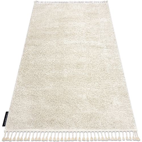 Tapis Tapis BERBER 9000 crème Franges berbère marocain 140x190 cm - Rugsx - Modalova