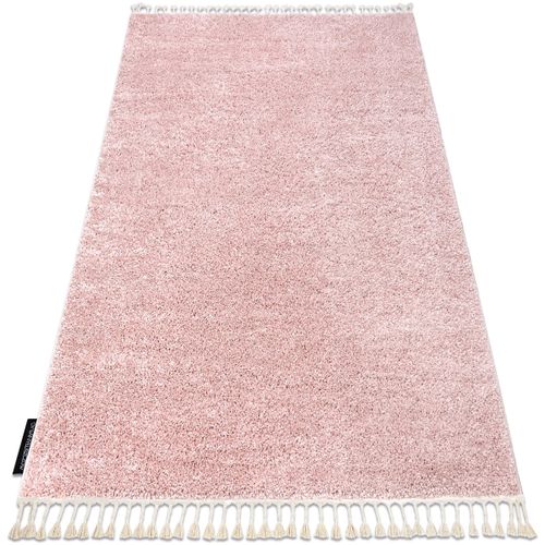 Tapis Tapis BERBER 9000 rose Franges berbère marocain 140x190 cm - Rugsx - Modalova