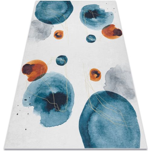 Tapis Tapis lavable ANDRE 1112 Abstraction antidérapant 160x220 cm - Rugsx - Modalova