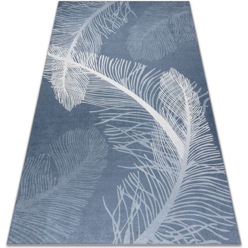 Tapis Tapis lavable ANDRE 1148 Plumes antidérapant - 120x170 cm - Rugsx - Modalova