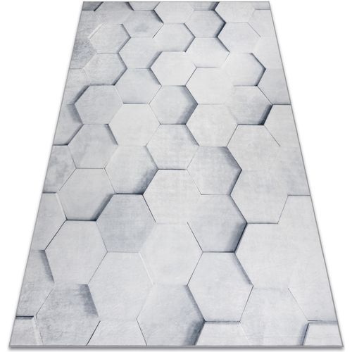 Tapis Tapis lavable ANDRE 1180 Nid d'abeille, hexagone 80x150 cm - Rugsx - Modalova