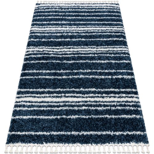 Tapis Tapis UNION 4080 Rayures bleu et crème 160x220 cm - Rugsx - Modalova