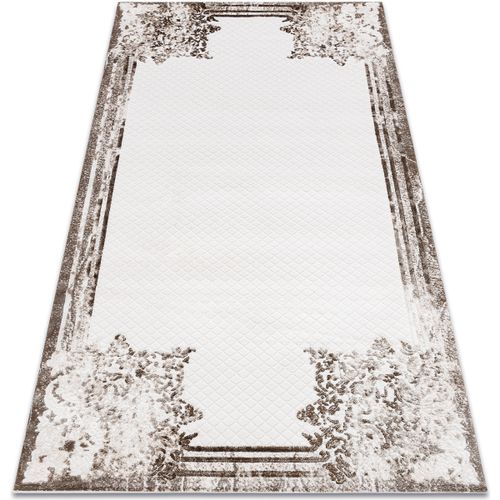 Tapis Tapis ACRYLIQUE VALS 039 fleurs cadre ivoire 80x100 cm - Rugsx - Modalova