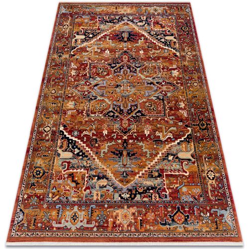 Tapis Tapis en laine KESHAN franges, Ornement oriental 200x290 cm - Rugsx - Modalova