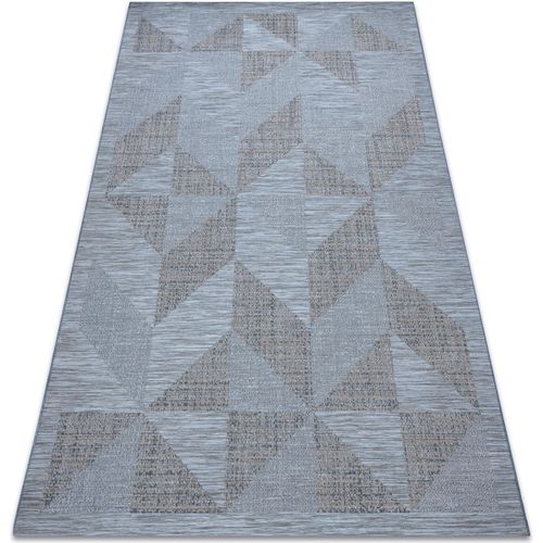 Tapis Tapis SIZAL FORT 36216535 bleu Triangles 200x290 cm - Rugsx - Modalova