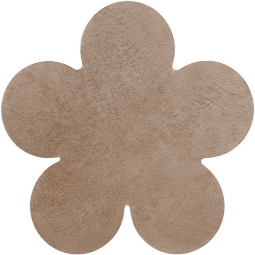 Tapis Tapis SHAPE 3106 Shaggy Fleur - beige 80x80 cm - Rugsx - Modalova