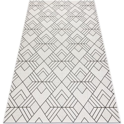 Tapis Tapis SIZAL FLAT 48731960 Carrés Losanges, geomet 140x200 cm - Rugsx - Modalova