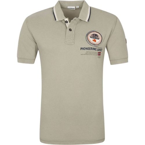 T-shirt Napapijri Polo Gandy Beige - Napapijri - Modalova