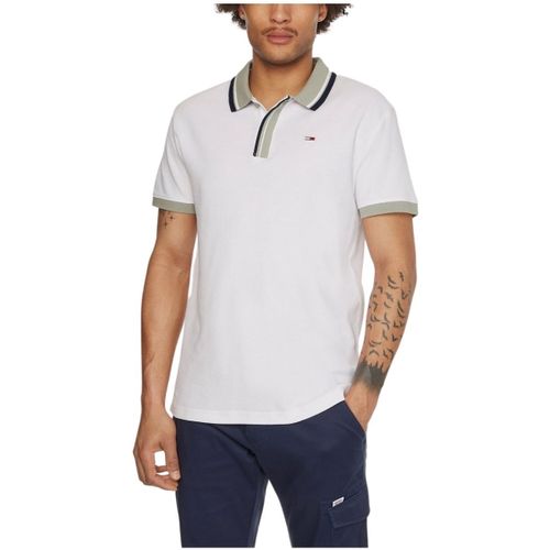 T-shirt Polo Ref 57335 Blanc - Tommy Jeans - Modalova