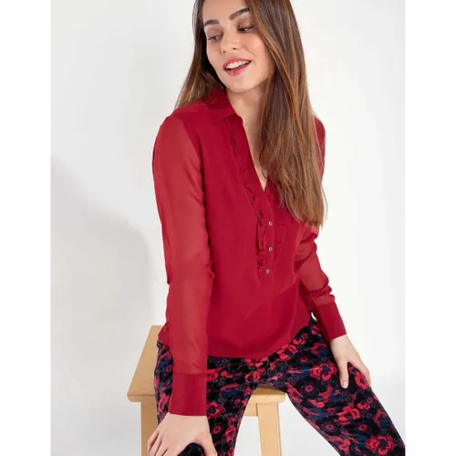 Blouses Blouse fluide volants KATI - La Fiancee Du Mekong - Modalova