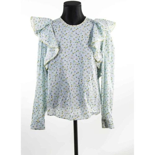 Blouses Blouse en coton bleue - Tara Jarmon - Modalova