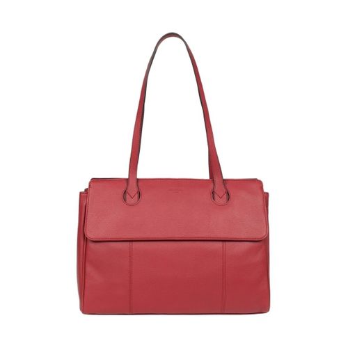 Sac à main Sac porte epaule en cuir Ref 55943 Rouge - Hexagona - Modalova