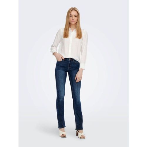 Jeans flare / larges 15264050 BLUSH-DARK BLUE - Only - Modalova