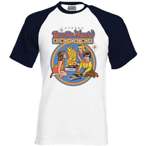 T-shirt Devil's Music Sing Along - Steven Rhodes - Modalova