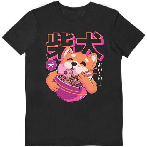 T-shirt Ilustrata Shiba Noodles - Ilustrata - Modalova