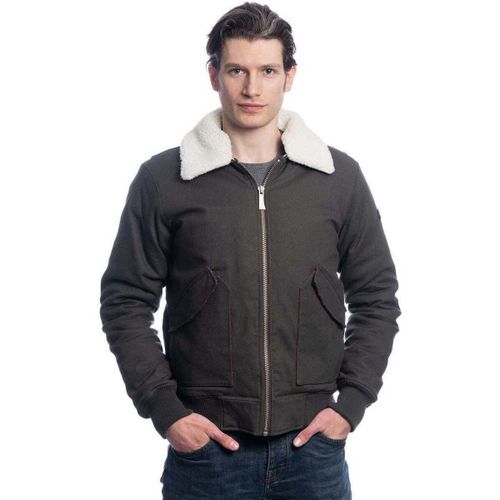 Blouson Blouson aviateur en canvas kaki - Harrington - Modalova