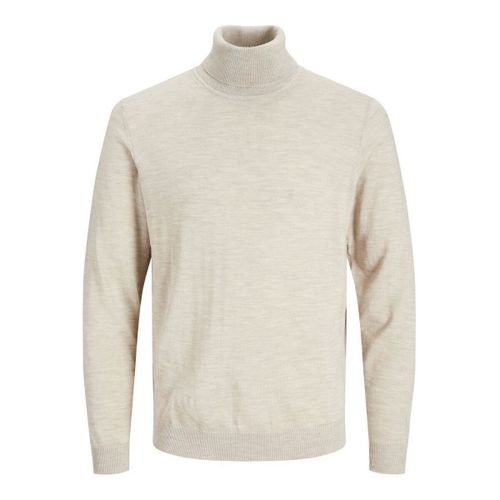 Pull 12216829 MERINO KNIT ROLL-WINTER TWIG - Jack & Jones - Modalova