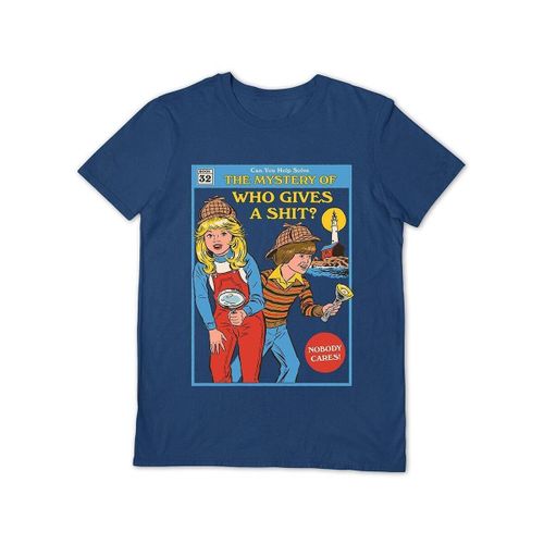 T-shirt Who Gives A Shit - Steven Rhodes - Modalova