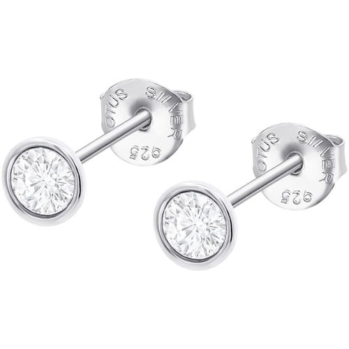 Boucles oreilles Boucles d'oreilles Silver Charming Lady argent - Lotus - Modalova