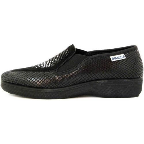 Slip ons Chaussures, Mocassin, Textile-2277 - Emanuela - Modalova
