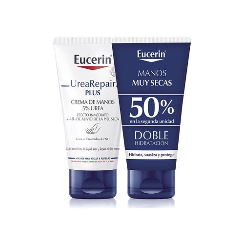 Soins mains et pieds Crème Pour Les Mains Urearepair Plus À 5 % D 39;urée, Lot De 2 - Eucerin - Modalova