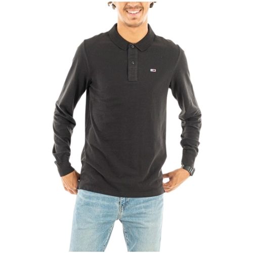 Polo Polo manches longues Ref 57956 BDS Black - Tommy Jeans - Modalova