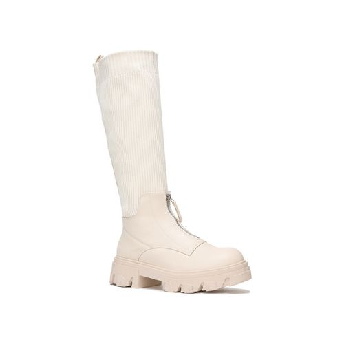 Bottes Bottes, cuissardes - Beige - La Modeuse - Modalova